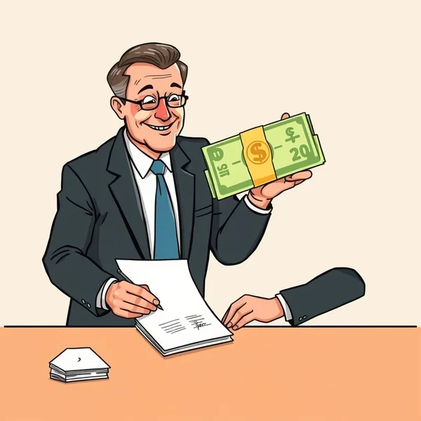 Understanding the Golden Handshake idiom in English