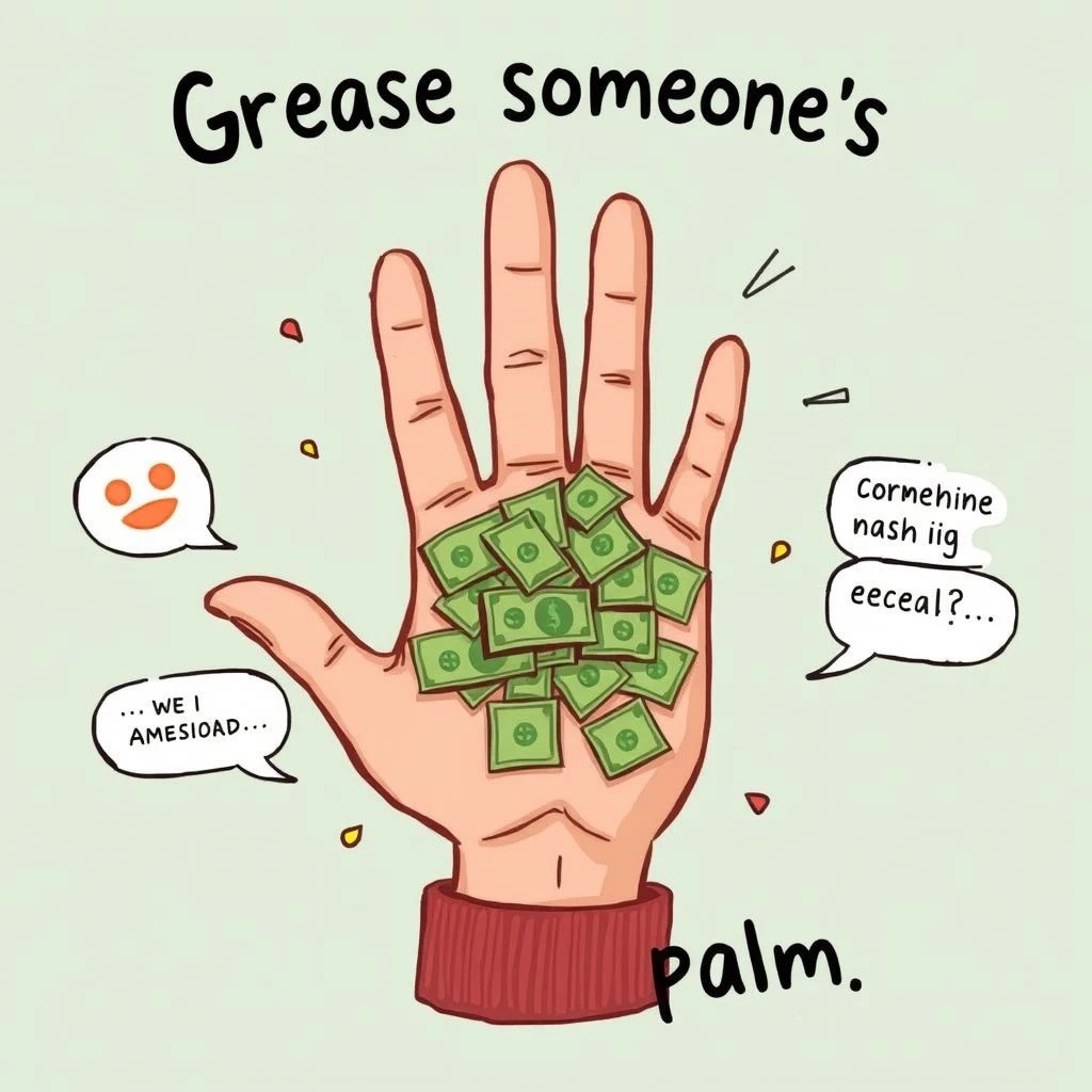 Grease Someone's Palm: Onthul de Essentie van deze Engelse Idioom