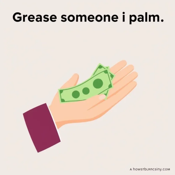 Memahami makna "Grease Someone's Palm"