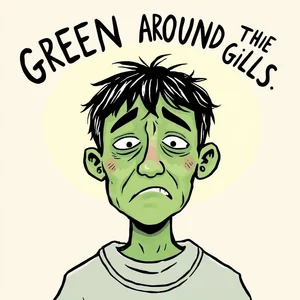 Green Around The Gillsの意味と使い方を理解する