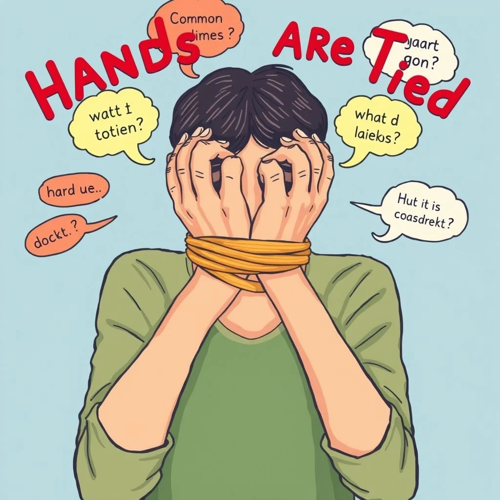 Begrijpen van Hands Are Tied - Leer het Gebruik en de Betekenis
