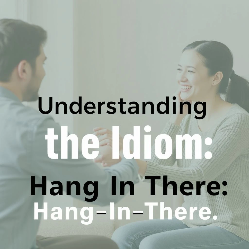 Hang In There：英語イディオムの意味と使い方を探る
