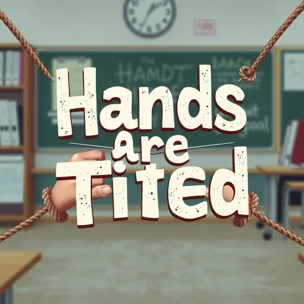 “Hands Are Tied”习语的视觉表达