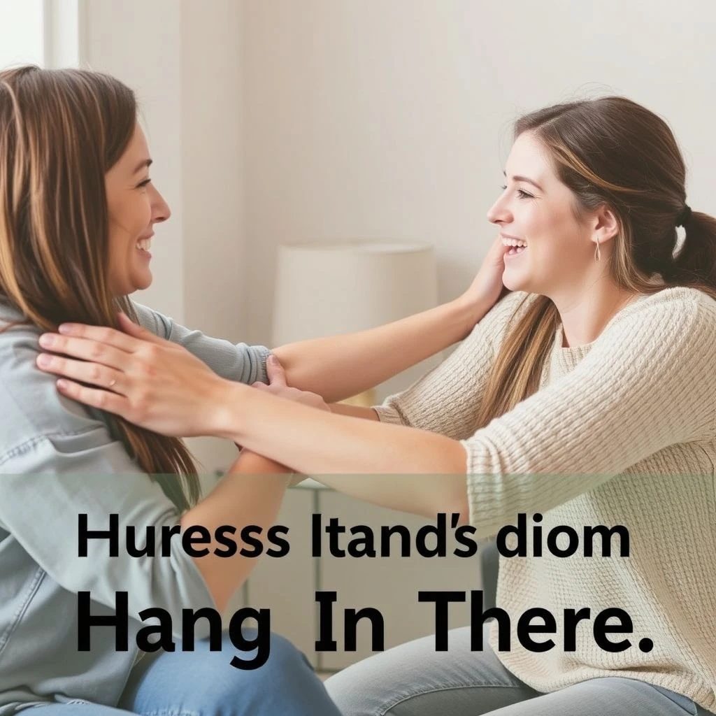 Hang In There: Mastering This Common English Idiom