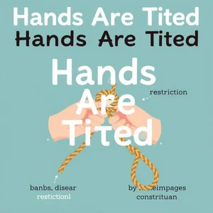 手が縛られているの意味と使い方 Hands Are Tied