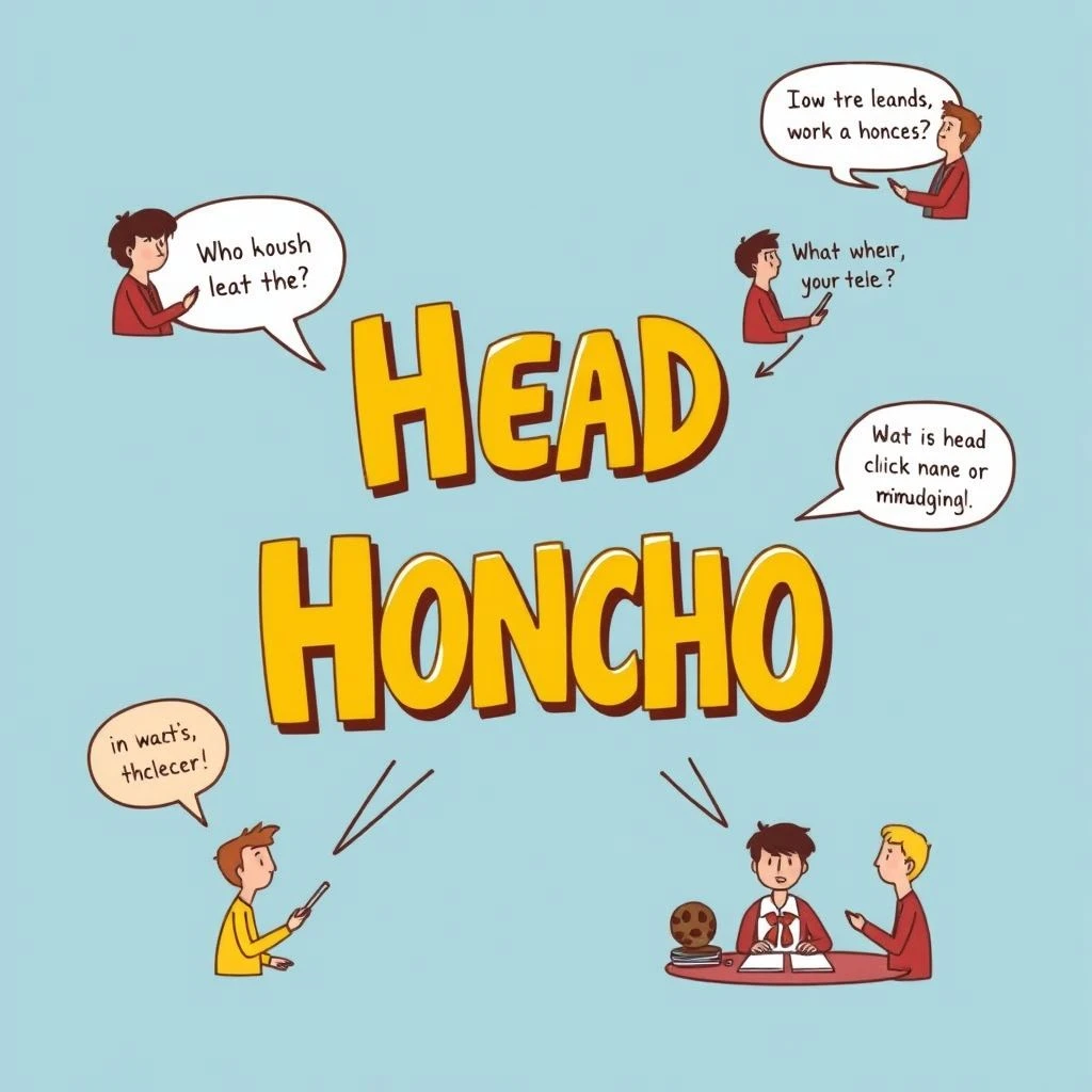 Baş Honço Anlamak Gerçekten Kim Sorumlu İngilizce Deyimlerinde Head Honcho
