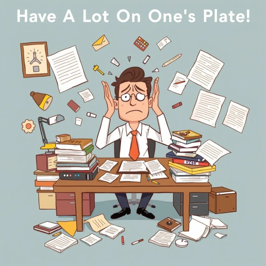 Have A Lot On One's Plate: Drukte Uiten met Engelse Idiomen