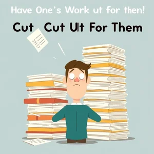 Begrijpen van Engelse Idiomen: Have One's Work Cut Out For Them