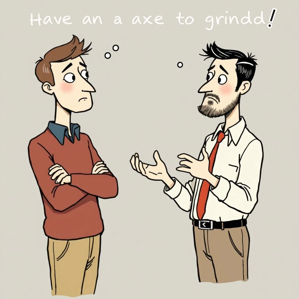 Bir Hesabı Olmak: Have An Axe To Grind ile Anlamı ve Kullanımı