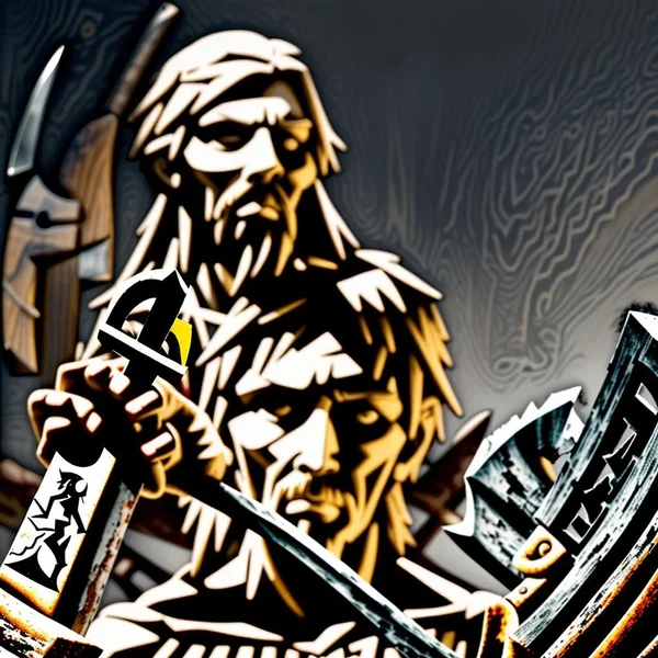 Bild, das das Konzept von Have An Axe To Grind veranschaulicht