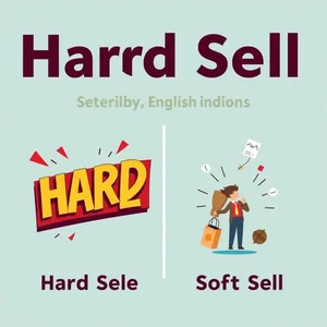 เข้าใจ Hard Sell: ความหมาย, การใช้งาน และตัวอย่างในสำนวนอังกฤษ