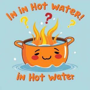 Comprendere l'Idiom In Hot Water per un Inglese Fluente