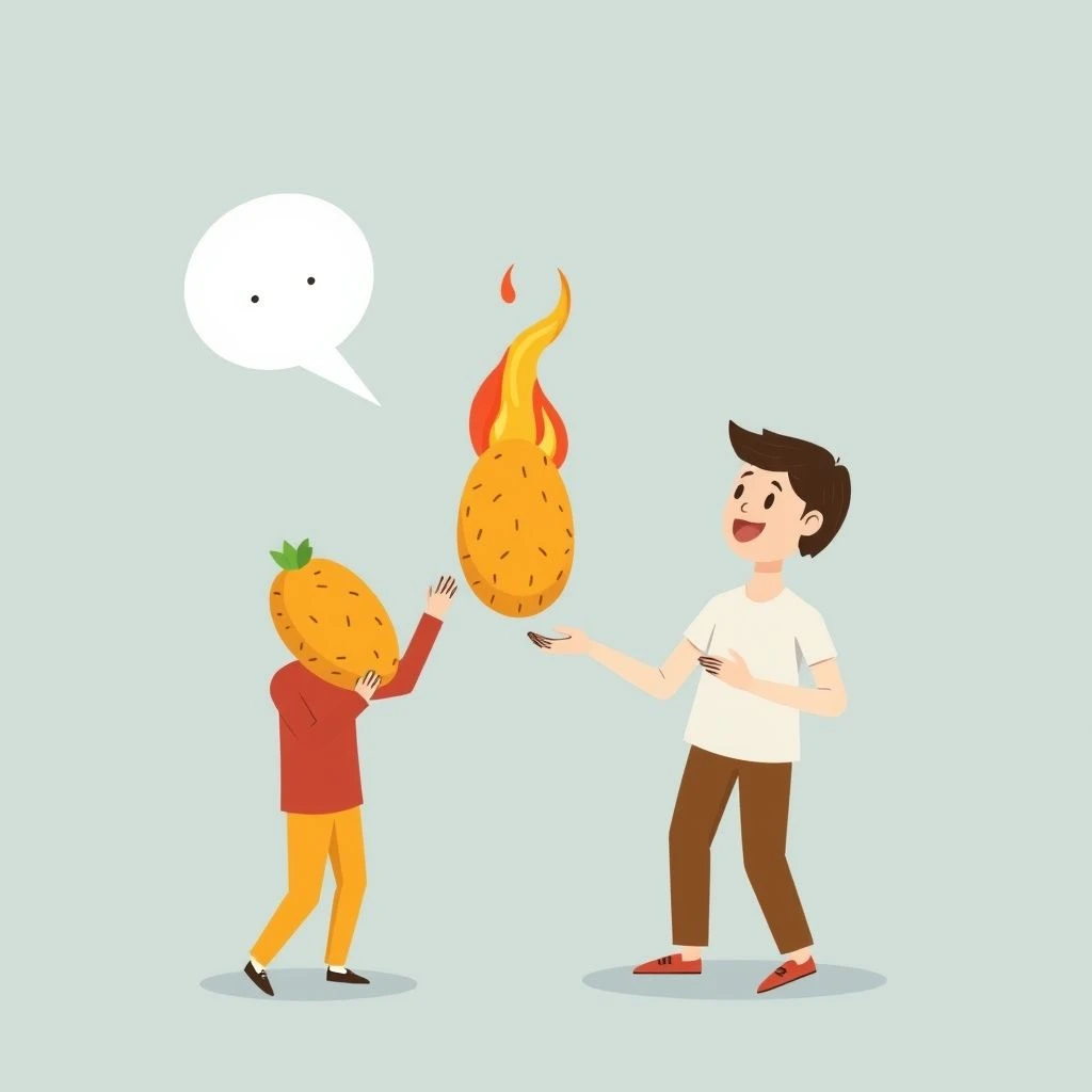 فهم عبارة Hot Potato وكيفية استخدامها بشكل صحيح