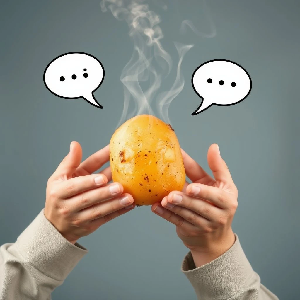 Hot Potato verstehen: Bedeutung und Verwendung für Englischlerner