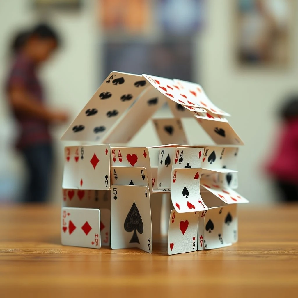 理解英语成语House Of Cards的含义与用法