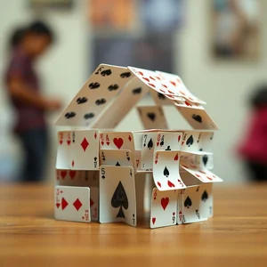 理解英语成语House Of Cards的含义与用法