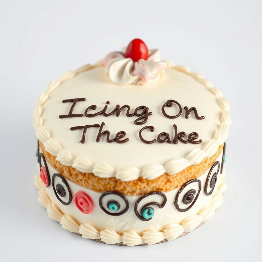 Icing On The Cakeを学ぶ 楽しい英語のイディオム解説