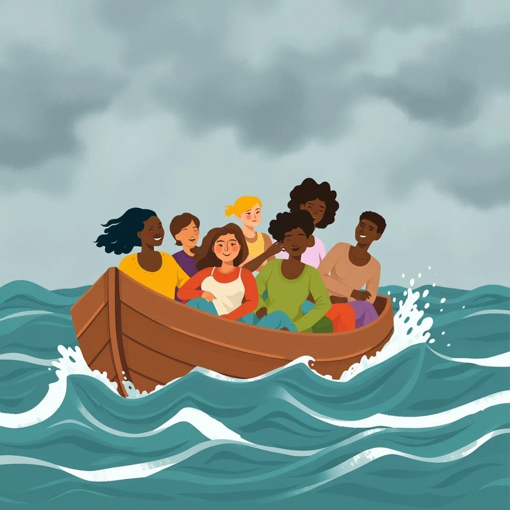 In The Same Boat: Betekenis, Gebruik en Voorbeelden Uitleg