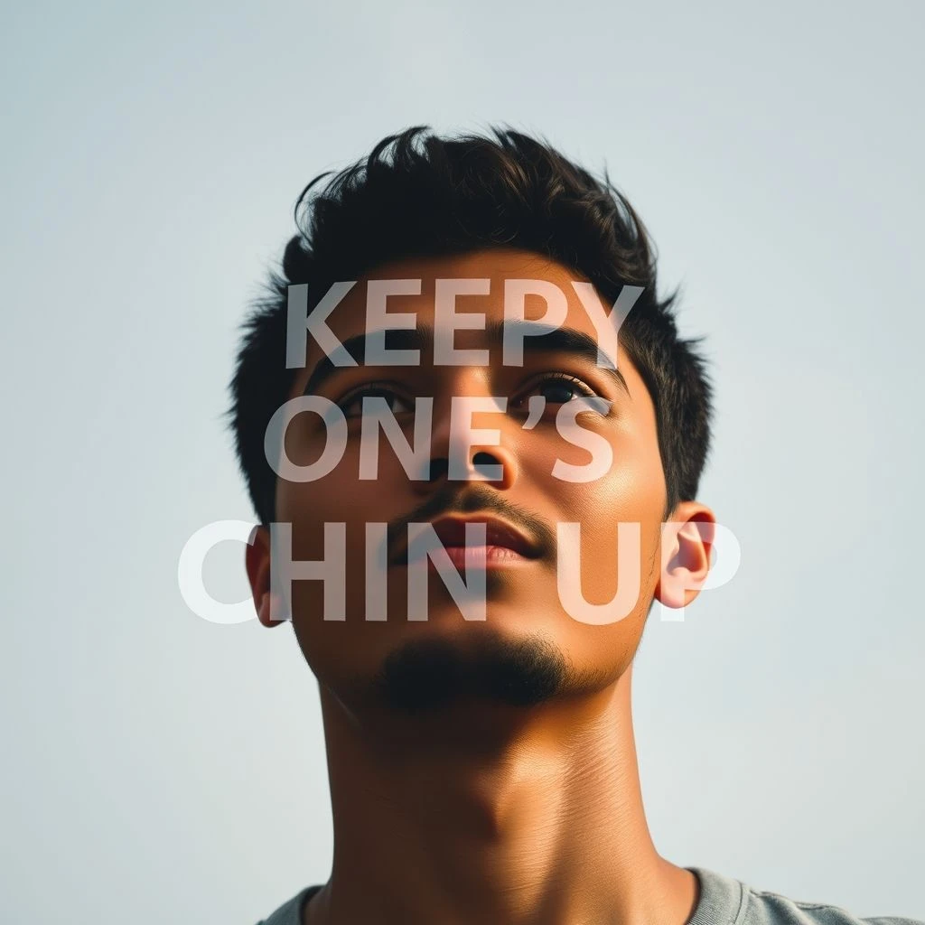إتقان عبارة Keep One's Chin Up لتعزيز الإيجابية