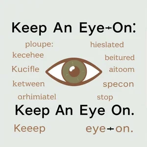 Keep An Eye On: Bedeutung und Nutzung englischer Redewendungen