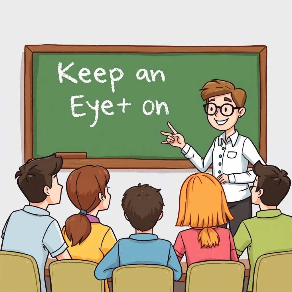 掌握“Keep An Eye On”：提高日常英语表达能力