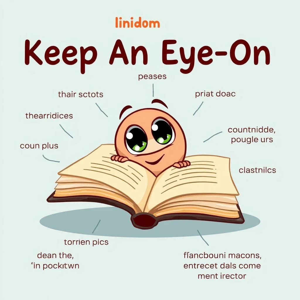 관용구 Keep An Eye On 이해하기: 사용과 의미 완벽 가이드