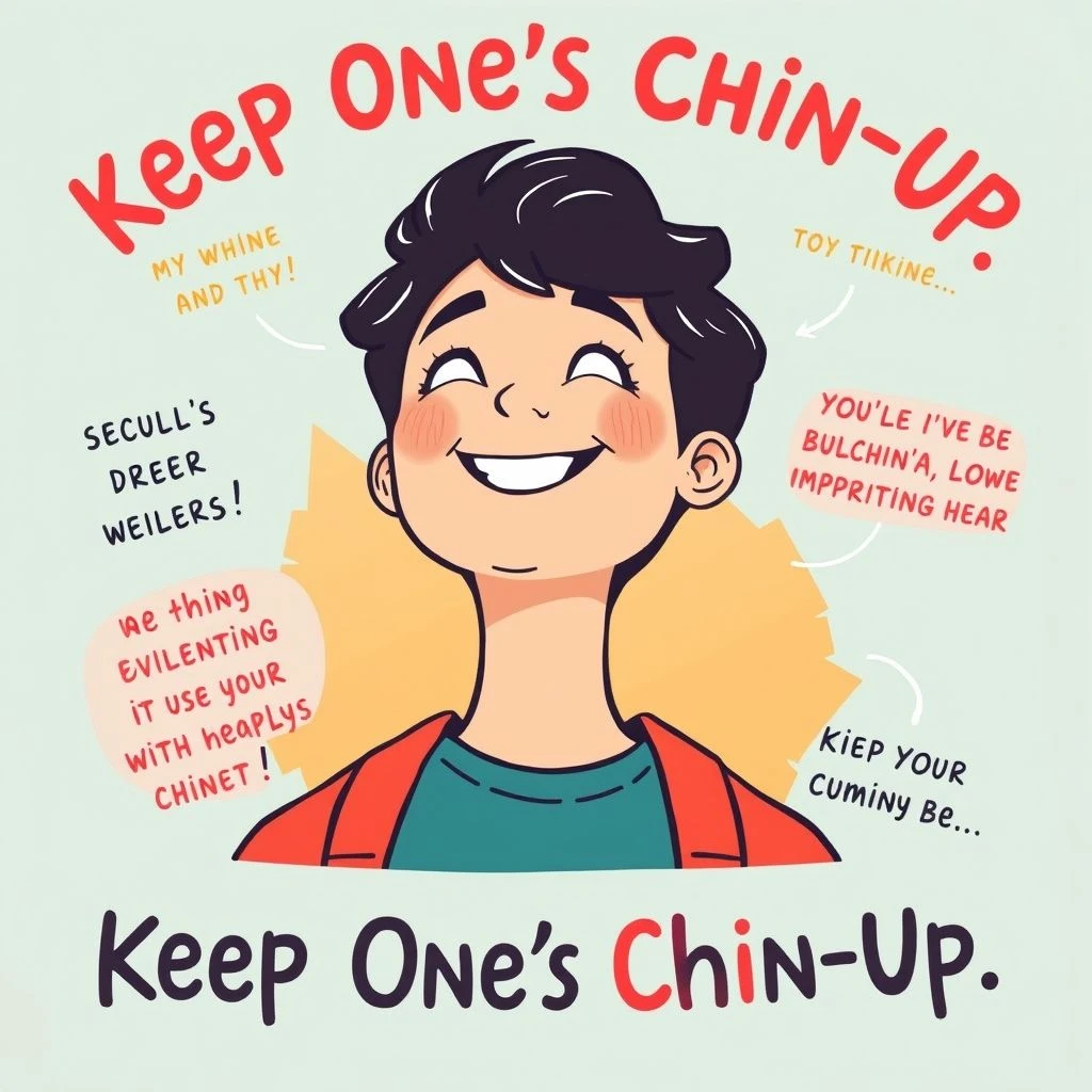 Keep One's Chin Up: Menguasai Idiom Bahasa Inggris yang Mendorong Positivitas