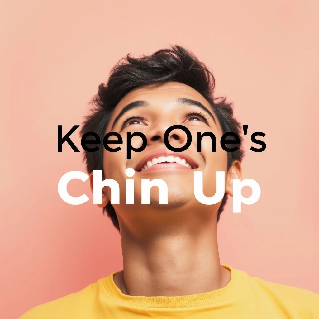 Keep One's Chin Up: Meisterung eines essentiellen englischen Idioms