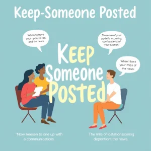 Keep Someone Posted Anlamı ve Kullanımı ile İngilizce Öğrenin