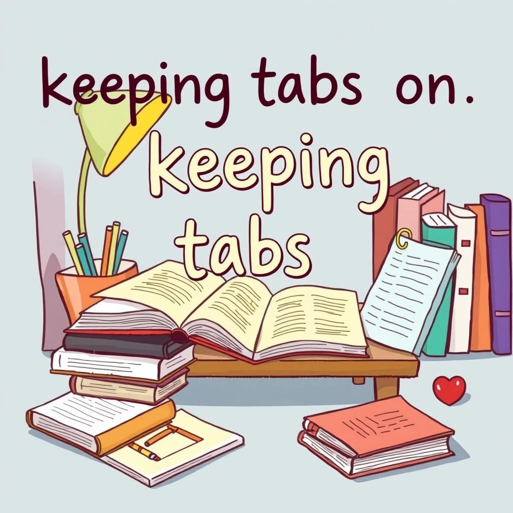 Keep Tabs On فهم التعبير الإنجليزي: إتقان الإبقاء على متابعة