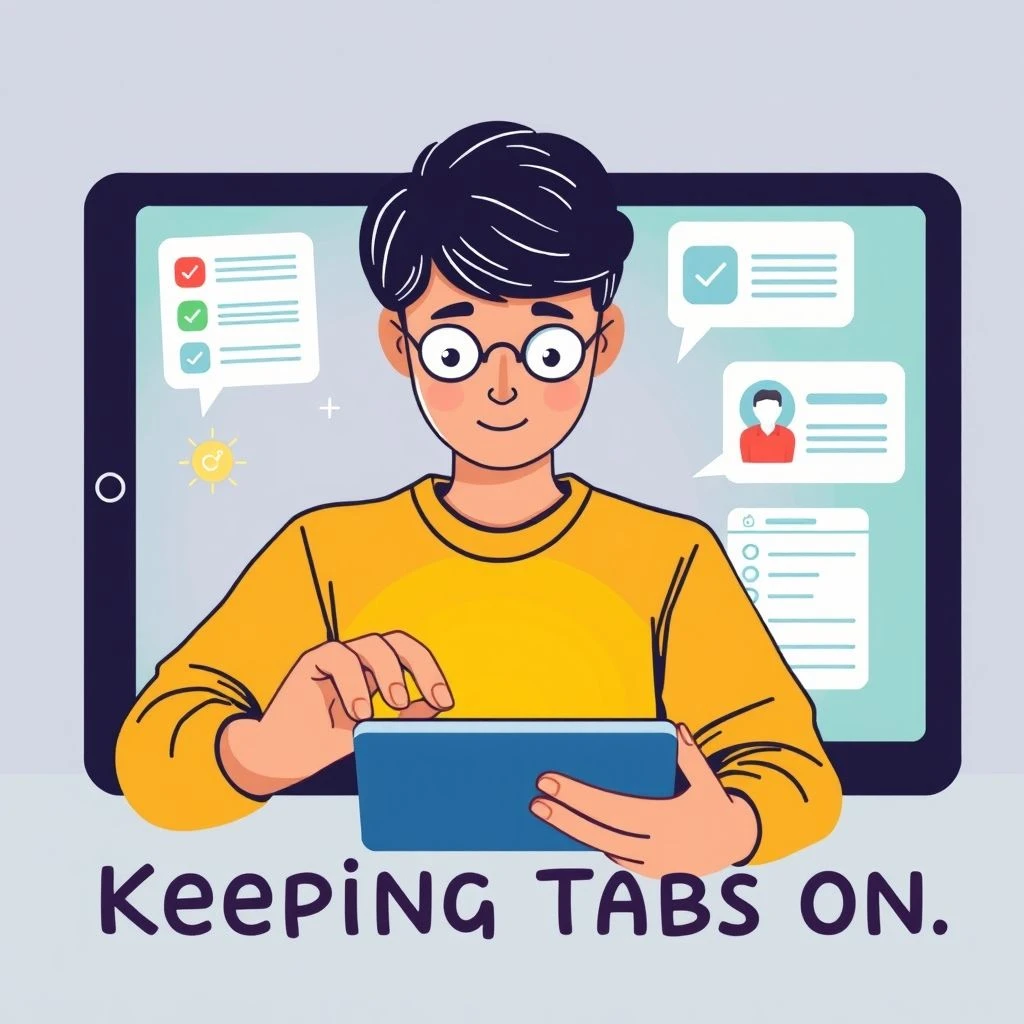 Keep Tabs On: Das Idiom für effektives Englischlernen