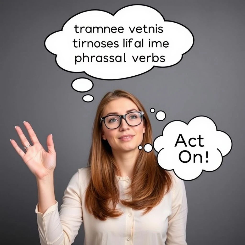 Act On Significados y Uso del Phrasal Verb Clave en Inglés