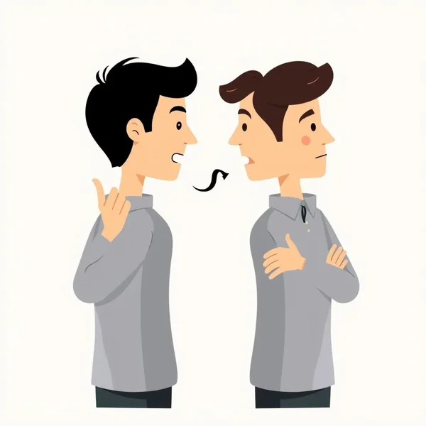 A visual representation of someone trying to Argue into an idea.