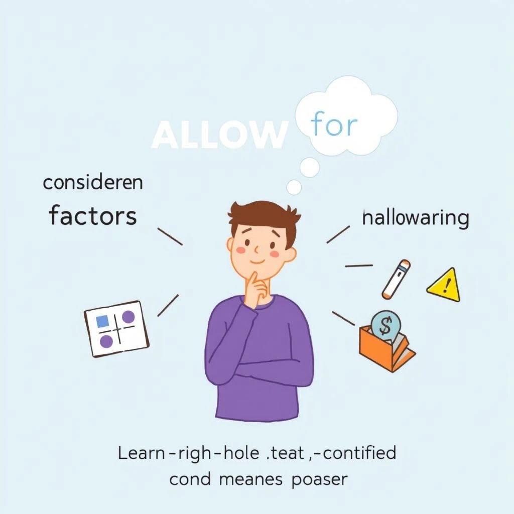 Cómo Dominar el Phrasal Verb Allow For en Inglés