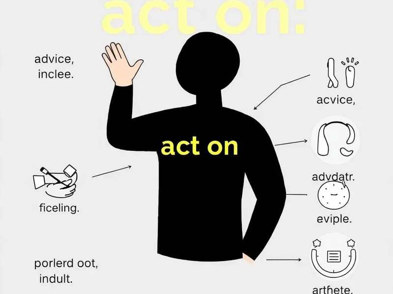 Understanding the Phrasal Verb Act On and its meanings