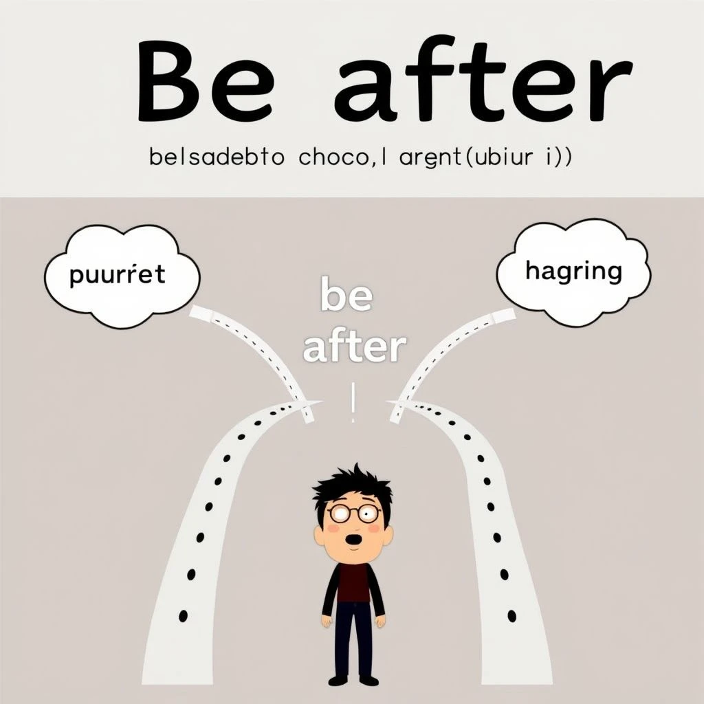 Domina 'Be After' Significados y Uso del Verbo Frasal