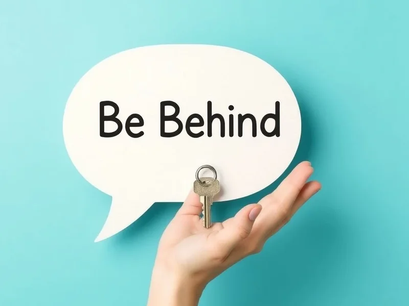 Unlocking the Phrasal Verb Be Behind
