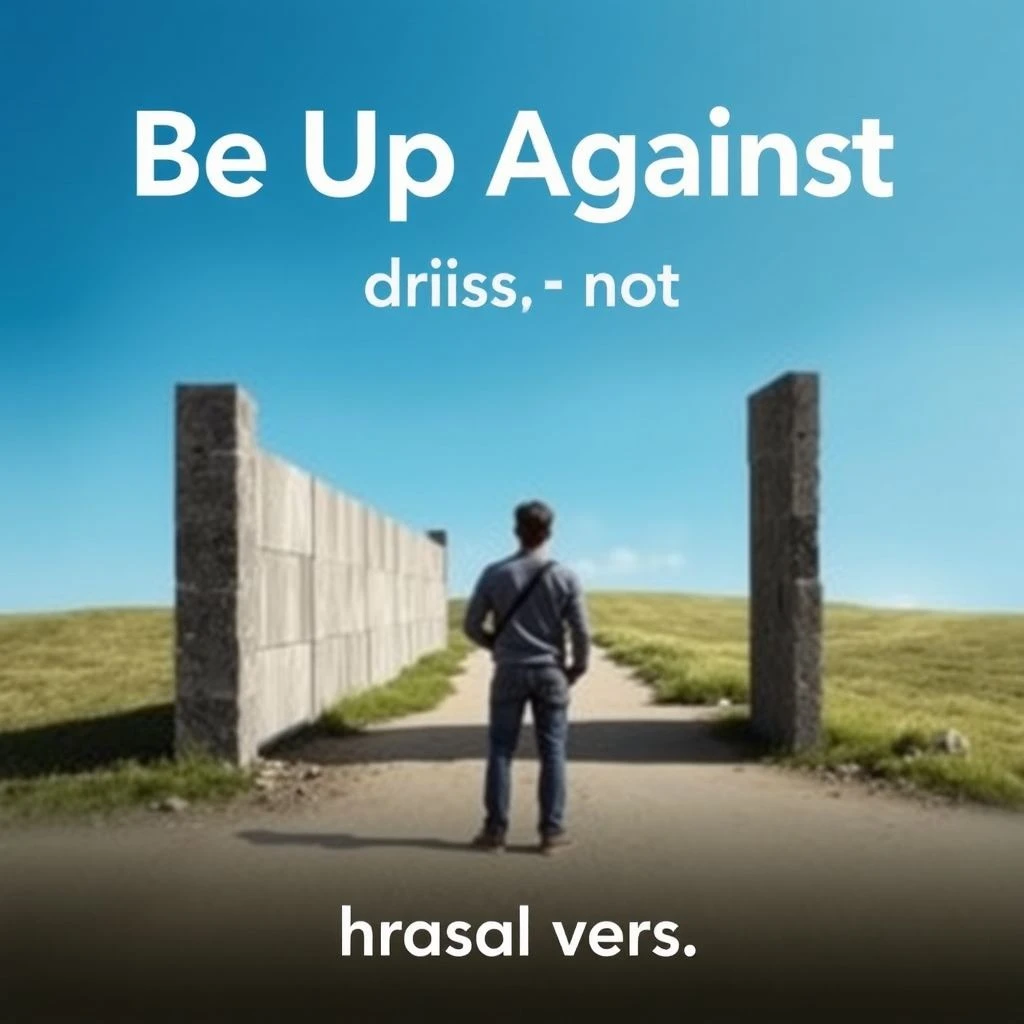 Domina el Phrasal Verb Be Up Against Significado y Uso