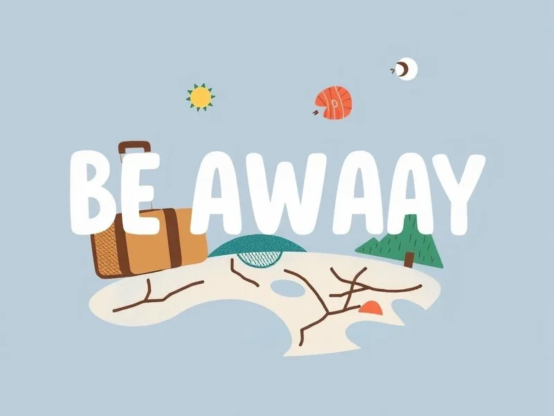 El título de la imagen debe incluir la palabra clave principal Be away