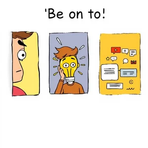 Compreendendo e Usando o Phrasal Verb Inglês Be on to