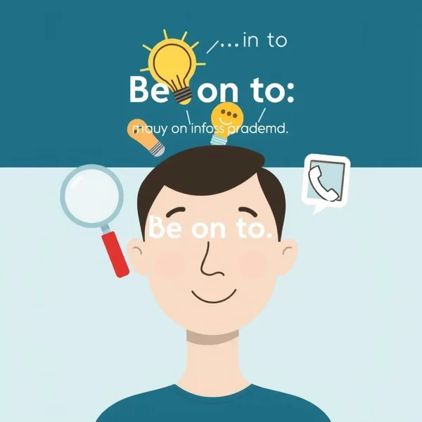 Understanding the phrasal verb Be on to