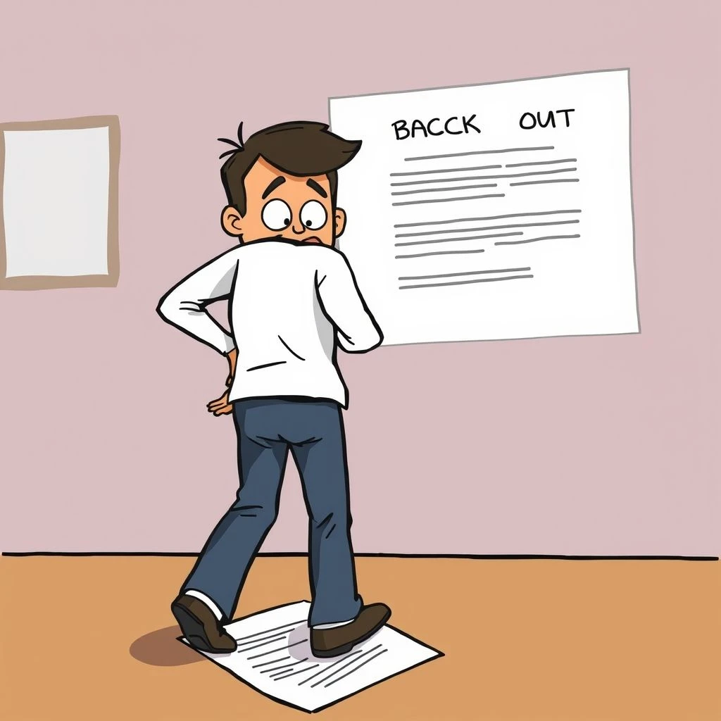 Descifrando Back Out Of una guía para entender este phrasal verb común