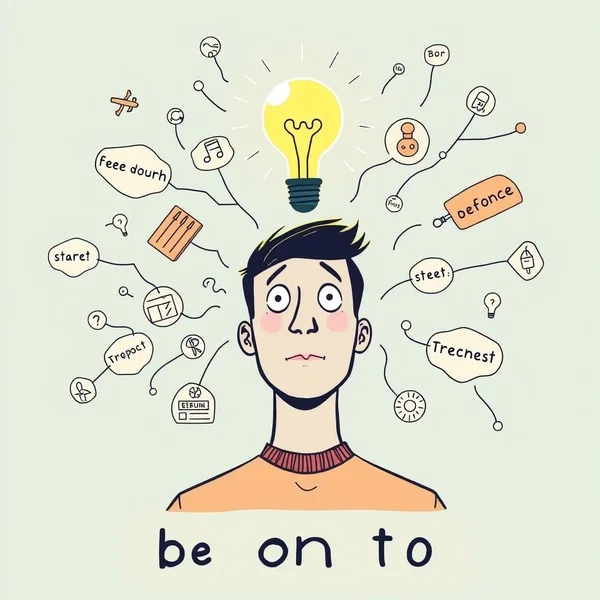 Understanding the phrasal verb Be on to