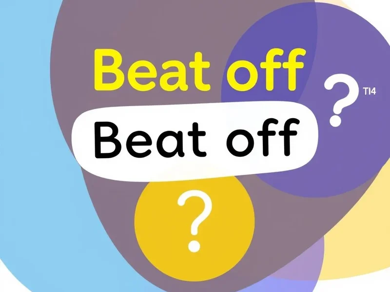 Understanding the English Phrasal Verb Beat Off
