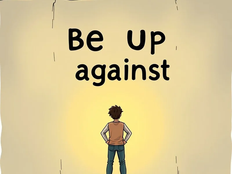 Hiểu về cụm động từ Be Up Against