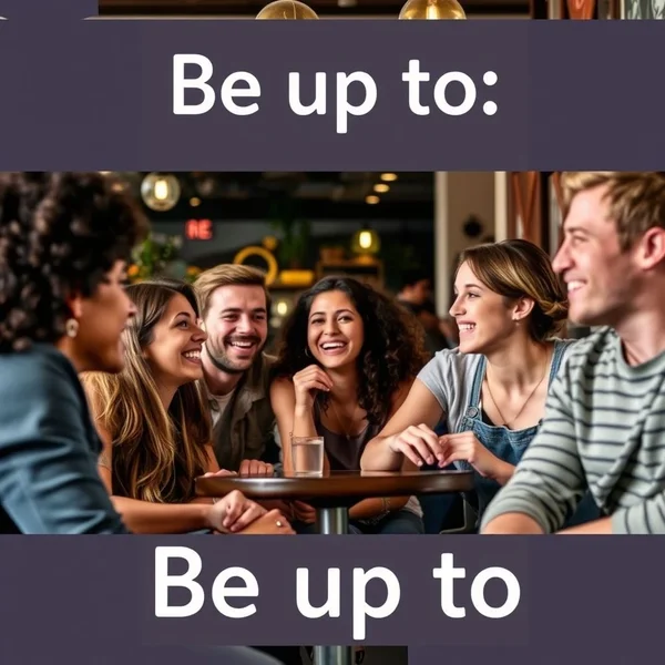 Image showing people discussing what they might be up to