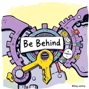 Mở khóa Cụm động từ 'Be Behind': Hướng dẫn nghĩa và cách dùng