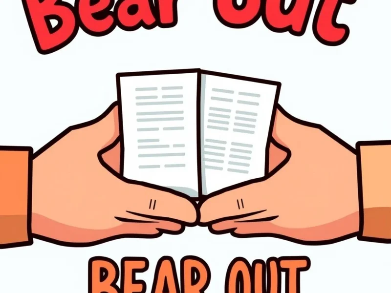 Image illustrating evidence supporting a claim, relevant to the phrasal verb 'bear out'
