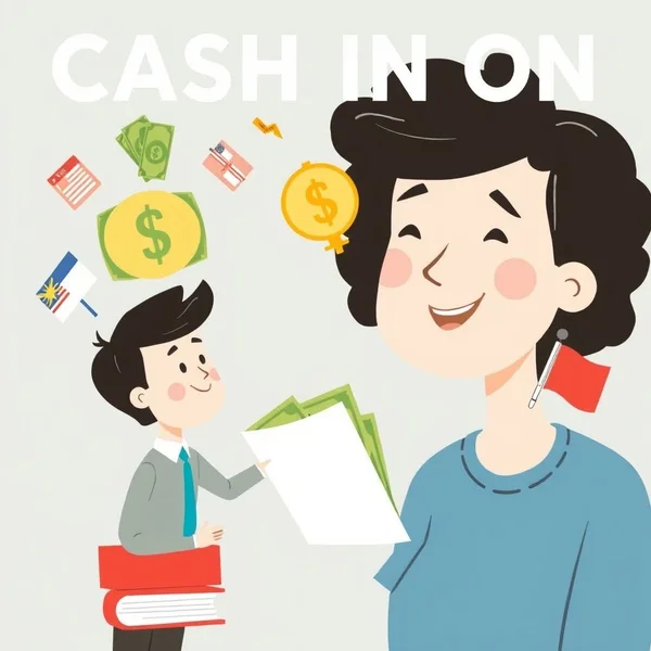 Understanding the English phrasal verb "cash in on"