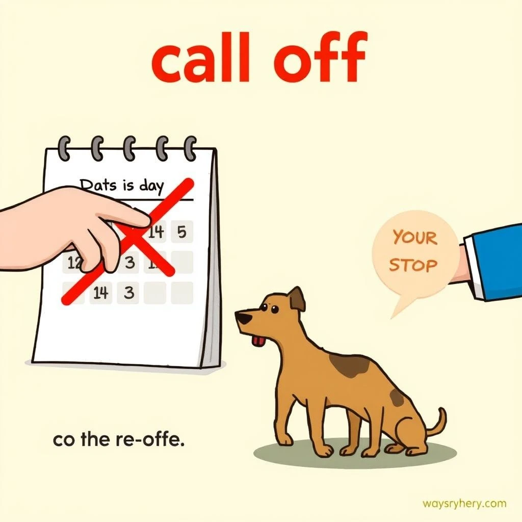 "Call off" explicado Seu Guia Completo para este verbo frasal em inglês